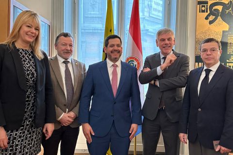 Presidente de Diputados fortalece lazos en Europa y destaca potencial exportador de Paraguay en Bélgica