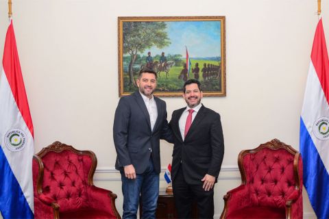 Presidente de Diputados repasa agenda legislativa con el nexo del Poder Ejecutivo